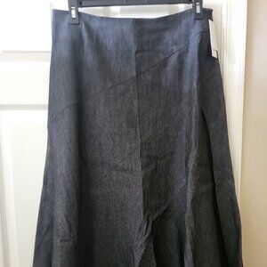 Black Denim Skirt (new with tags)